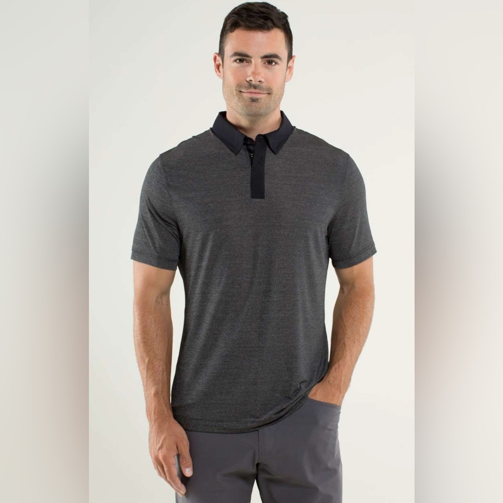 LULULEMON | Men's Percision Polo Shirt | Medium